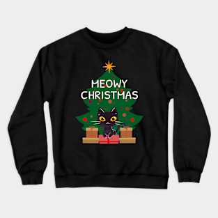 Meowy Christmas Crewneck Sweatshirt